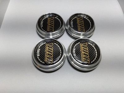 JDM RAYS VOLK RACING Carbon Center Cap 4-Individual Set for Rays TE37 No Tires - Image 2