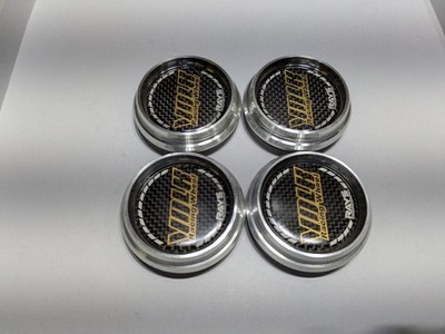 JDM RAYS VOLK RACING Carbon Center Cap 4-Individual Set for Rays TE37 No Tires - Image 4