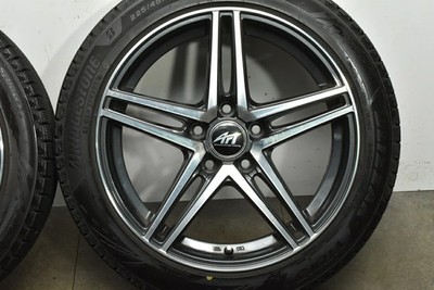 JDM Used BADX 4-Book Wheel Set 177.5J x 17 +51 PCD 112 225/45R17 91Q w No Tires - Image 6