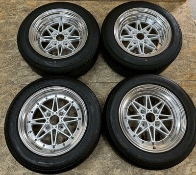 JDM RareWORK EQUIP 03 157.5J+16 8.5J+13 PCD114.3 4-hole 4H Deep Rim AE No Tires