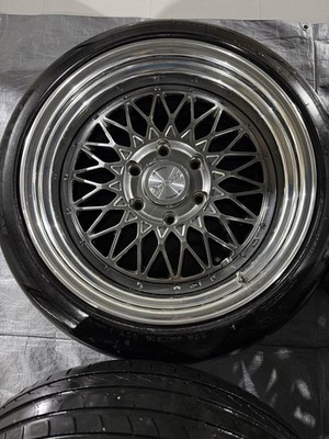 JDM Essex ENCM 18-inch 9J+25 CRS Hiace wheels deep rim 18-inch hyper g No Tires - Image 4