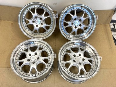 JDM Rare Item: RH 17-inch Aluminum Wheel Set ZW3 TECNIC Irregular Shap No Tires