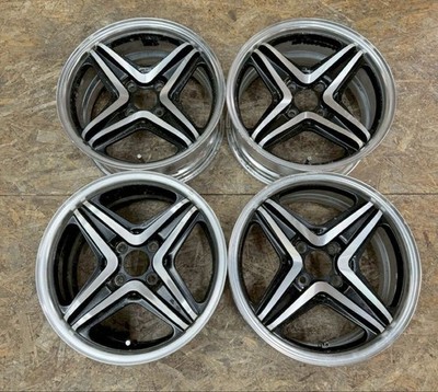 JDM Rare BIGEND Rotters 157J +35 PCD100 4-hole 4H Fits Civic Roadster No Tires