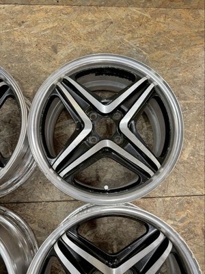 JDM Rare BIGEND Rotters 157J +35 PCD100 4-hole 4H Fits Civic Roadster No Tires - Image 4