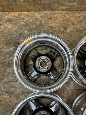 JDM Rare BIGEND Rotters 157J +35 PCD100 4-hole 4H Fits Civic Roadster No Tires - Image 7