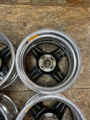 JDM Rare BIGEND Rotters 157J +35 PCD100 4-hole 4H Fits Civic Roadster No Tires - Image 8