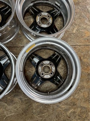 JDM Rare BIGEND Rotters 157J +35 PCD100 4-hole 4H Fits Civic Roadster No Tires - Image 9