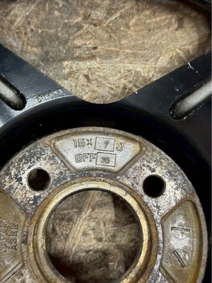 JDM Rare BIGEND Rotters 157J +35 PCD100 4-hole 4H Fits Civic Roadster No Tires - Image 10