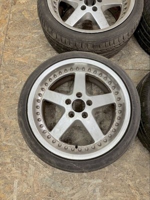 JDM RareWORK EQUIP 189J+18 10J+27 PCD114.3 5-hole 5H Out of production No Tires - Image 2