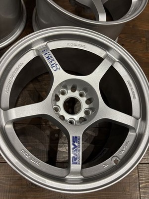 JDM RAYS gram LIGHTS 57C 179.5J +15 5H PCD114.3 4-Book Set Rare Size T No Tires - Image 4