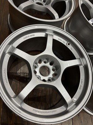 JDM RAYS gram LIGHTS 57C 179.5J +15 5H PCD114.3 4-Book Set Rare Size T No Tires - Image 6