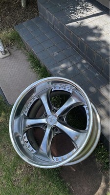 JDM 1 piece only Work VS-KF 189.5j +26 O-disc Deep rim PCD114.3 Work V No Tires