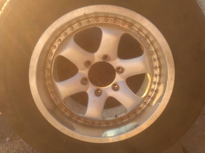 JDM BRIDGESTONE BERG CONQUEST 178.5J +7 139.7 6H 6-hole 5-book set wit No Tires - Image 2