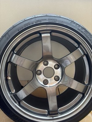 JDM RAYS SAGA SL 18-inch wheels with tires 4-pack set 9.5J +45 PCD: 11 No Tires - Image 7