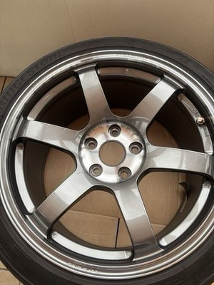 JDM RAYS SAGA SL 18-inch wheels with tires 4-pack set 9.5J +45 PCD: 11 No Tires - Image 8