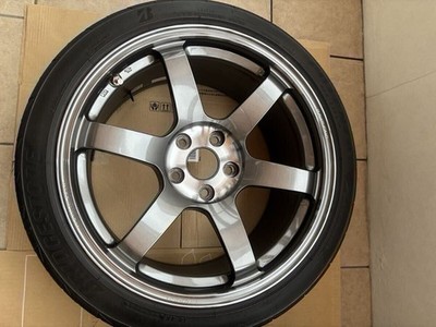 JDM RAYS SAGA SL 18-inch wheels with tires 4-pack set 9.5J +45 PCD: 11 No Tires - Image 9