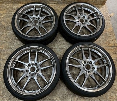JDM Rare WORK XSA XS4 198.5J +42 9J +38 PCD114.3 5-hole 5H Out of prod No Tires