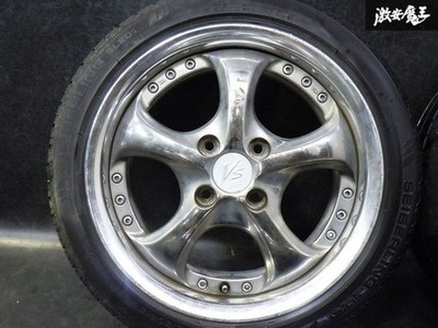 JDM No distortion. Out of print. WORK VS-KF 155.5J +45 PCD100 4-hole No Tires - Image 2