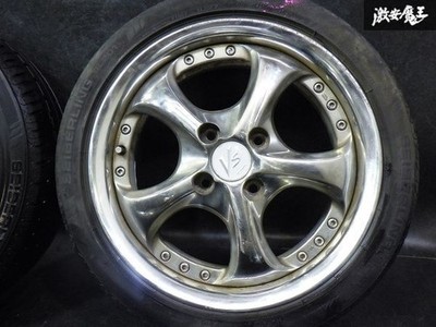 JDM No distortion. Out of print. WORK VS-KF 155.5J +45 PCD100 4-hole No Tires - Image 3
