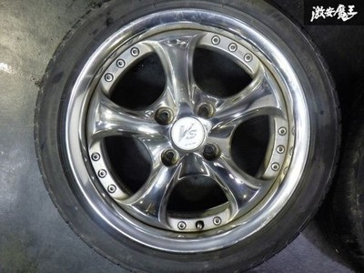 JDM No distortion. Out of print. WORK VS-KF 155.5J +45 PCD100 4-hole No Tires - Image 4
