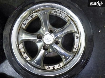 JDM No distortion. Out of print. WORK VS-KF 155.5J +45 PCD100 4-hole No Tires - Image 5