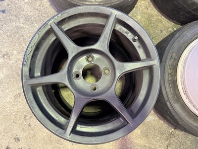 JDM 4-Book Set Buddy Club P1 Racing 15x7J+45 4H100 Lightweight 15-inch No Tires - Image 3