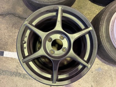JDM 4-Book Set Buddy Club P1 Racing 15x7J+45 4H100 Lightweight 15-inch No Tires - Image 4