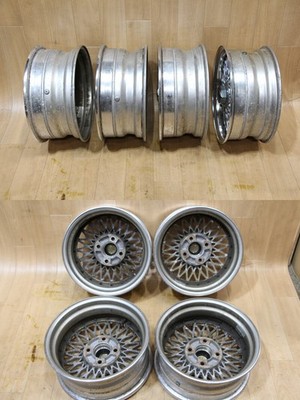 JDM B474 Old car out of production WORK Ewing mesh 15x6.5J+15 PCD114.3 No Tires - Image 10