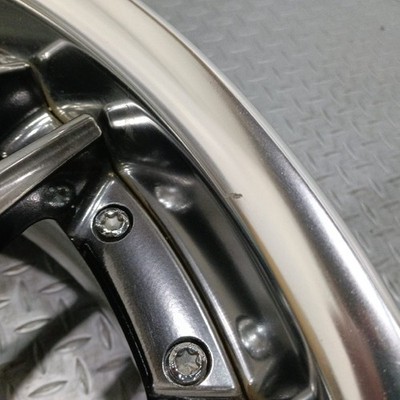 JDM Rare Model WORK Schwert Quell 198J+45 PCD114.3-5 holes 30 Alphard No Tires - Image 6