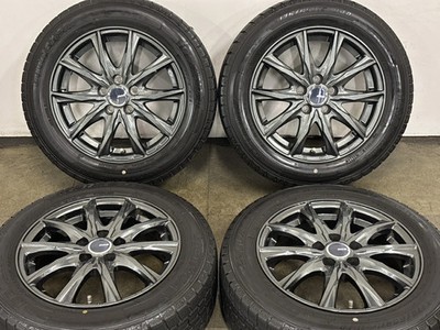 JDM Used BADX wheel set 4-piece set 156.0J x 15 +43 PCD 100 175/65R15 No Tires - Image 2