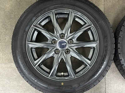 JDM Used BADX wheel set 4-piece set 156.0J x 15 +43 PCD 100 175/65R15 No Tires - Image 4