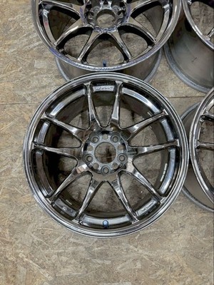 JDM RareWORK emotion CR KAI 179J +17 PCD 114.3 5-hole 5H Drift Wheel S No Tires - Image 2