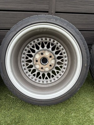 JDM Rare BBS wheels RS245 RS246 16x8j +30 9j +41 PCD114.3 5-hole 4-boo No Tires - Image 9