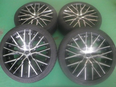 JDM AME Steiner CVX 8.5J +35 114.3 5H with 245/40R19 tires 4Book No Tires