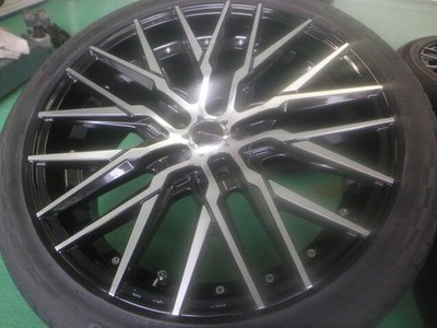 JDM AME Steiner CVX 8.5J +35 114.3 5H with 245/40R19 tires 4Book No Tires - Image 2