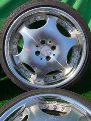 JDM AME Shallen 17-inch aluminum wheels 7J +46 2-book / 7.5J +43 2-boo No Tires - Image 4