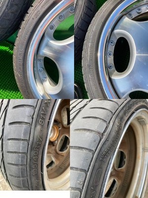 JDM AME Shallen 17-inch aluminum wheels 7J +46 2-book / 7.5J +43 2-boo No Tires - Image 10