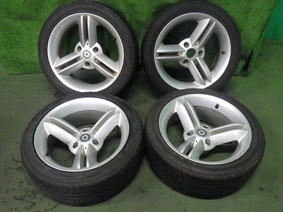 JDM Genuine Smart Roadster 166.5J 7J PCD112 3-hole aluminum wheel with No Tires