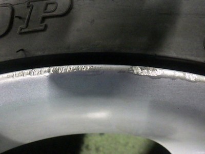 JDM Genuine Smart Roadster 166.5J 7J PCD112 3-hole aluminum wheel with No Tires - Image 4