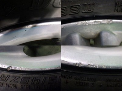 JDM Genuine Smart Roadster 166.5J 7J PCD112 3-hole aluminum wheel with No Tires - Image 5