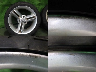 JDM Genuine Smart Roadster 166.5J 7J PCD112 3-hole aluminum wheel with No Tires - Image 9