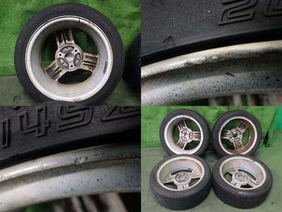 JDM Genuine Smart Roadster 166.5J 7J PCD112 3-hole aluminum wheel with No Tires - Image 10
