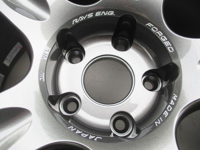 JDM VORK RACING RAYS 21C 1811.5J -20 5H-114.3 2Book VC dark gunmetal/R No Tires - Image 5