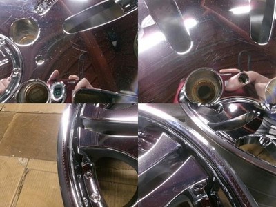 JDM Mail order onlyIn stockUsed wheel 4-book setLowenhart LC19J/10J20+ No Tires - Image 5