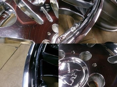 JDM Mail order onlyIn stockUsed wheel 4-book setLowenhart LC19J/10J20+ No Tires - Image 8