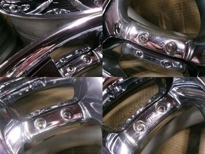 JDM Mail order onlyIn stockUsed wheel 4-book setLowenhart LC19J/10J20+ No Tires - Image 10