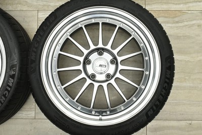 JDM Used SSR 4-Wheel Set: 198.5J x 19 +43 2010.0J x 20 +49 PCD 120 235 No Tires - Image 5