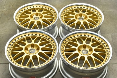 JDM Used WORK 4Book Wheel Set 189.0J x 18 +38 PCD 114.3 Wheels only No Tires - Image 2