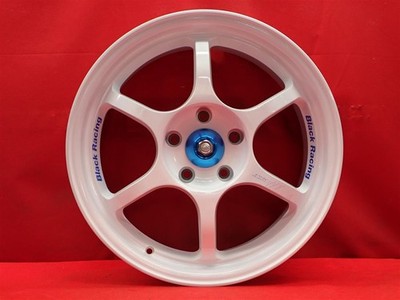 JDM Used Black Racing PRO-N1 wheels 4Book 7J 17x114.3 PCD 5x42 offset No Tires - Image 5