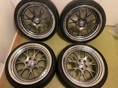 JDM SSR Professor MS3 4wheels no tire 20x9.5+43 NR 10+49 SL 5x114.3 - Image 3